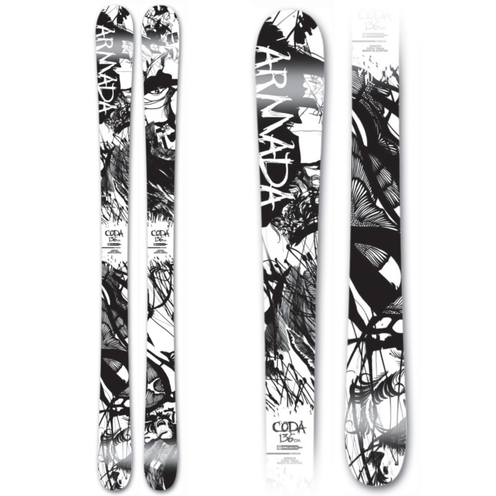 Armada Coda Kids Twin Tip Skis 2011