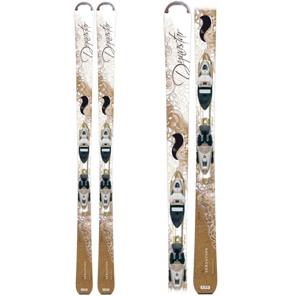 Dynastar Exclusive Sensation Womens Skis with Nova 9 Fluid Bindings, , swatch