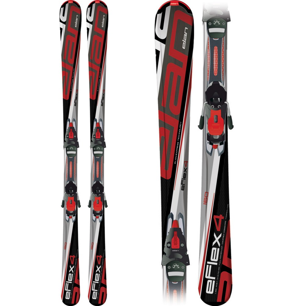 Elan E Flex 4 Skis with EL 100 Bindings 2011