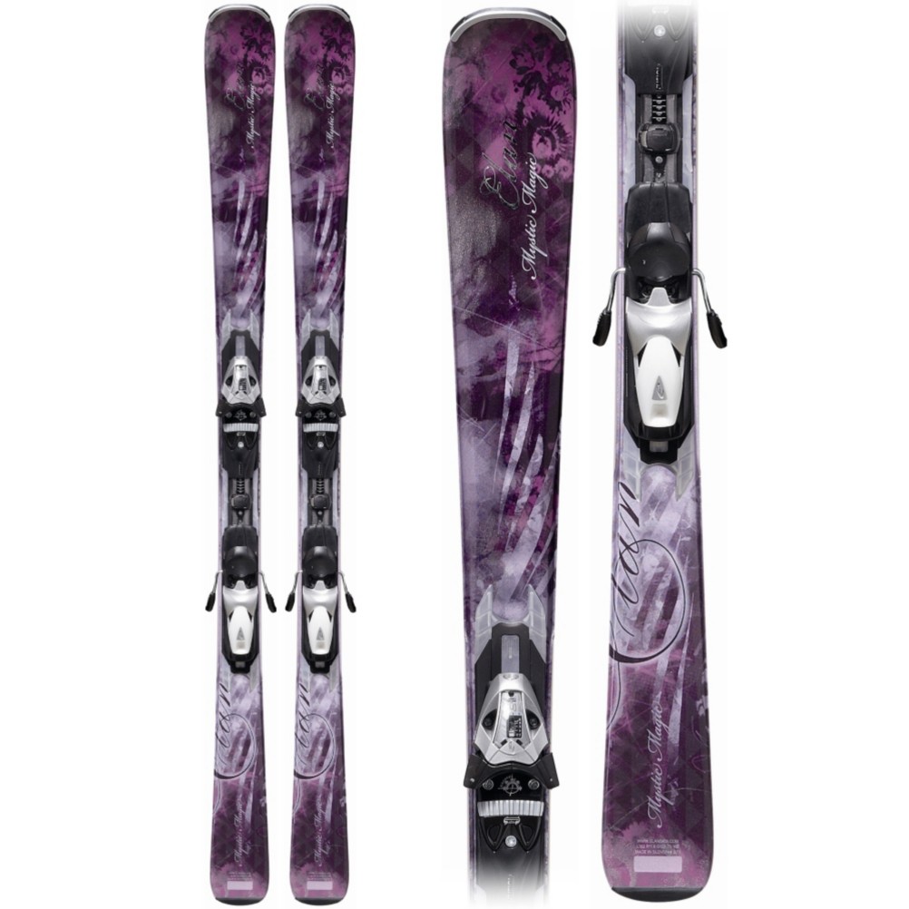 Elan Mystic Magic Womens Skis with ELW 9 Fusion Bindings 2011