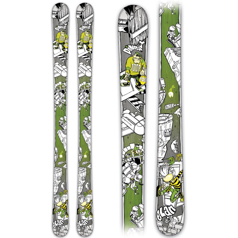 Elan Pinball Twin Tip Skis 2011