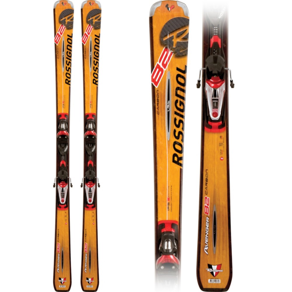 Rossignol Avenger 82 Carbon Skis with Axium 120 Bindings, , medium