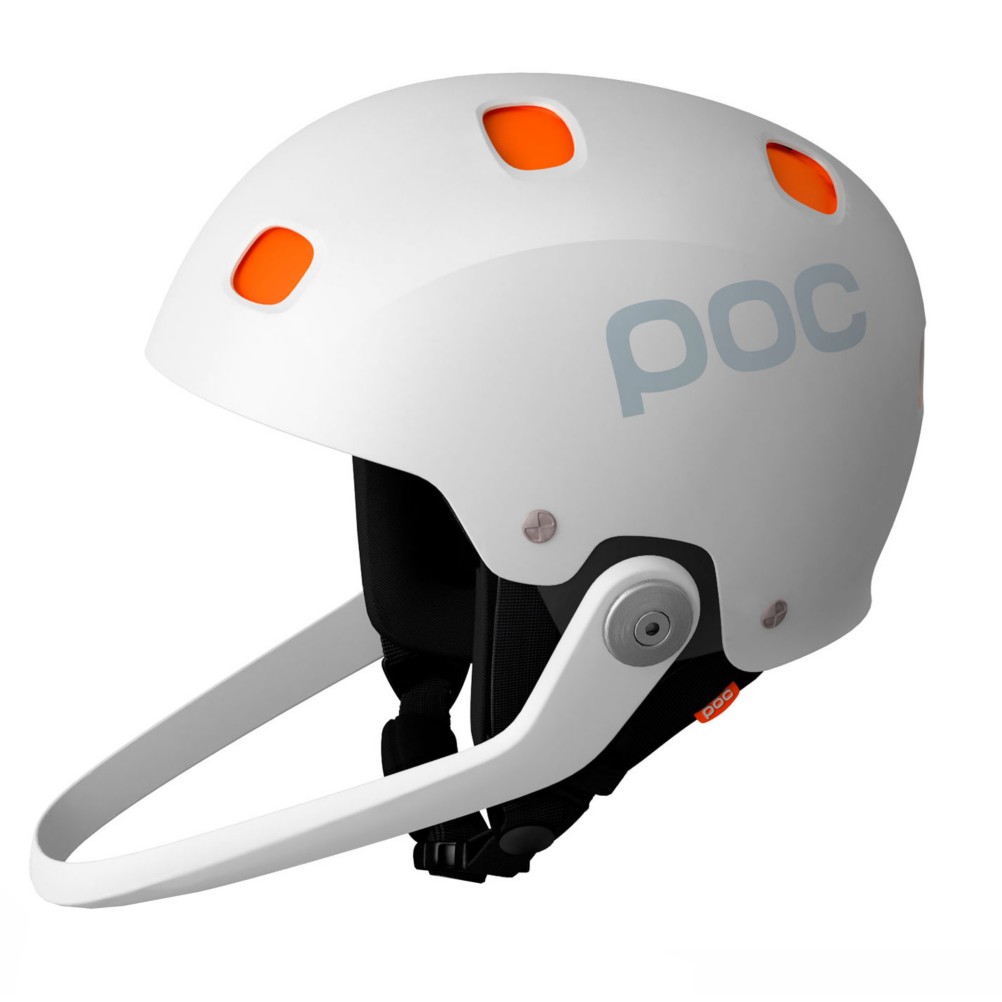POC Sinuse SL Race Helmet 2013, White-Orange, swatch