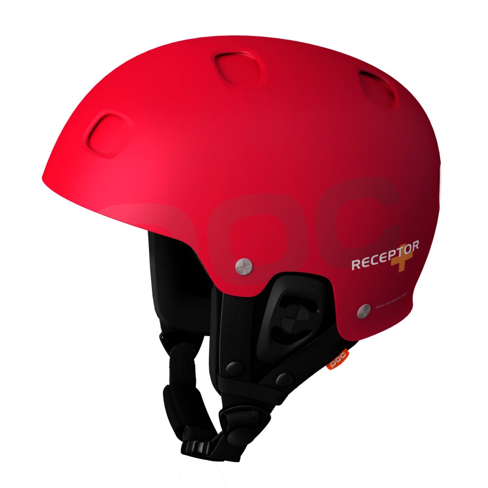 POC Receptor+ Helmet 2013, Red, medium