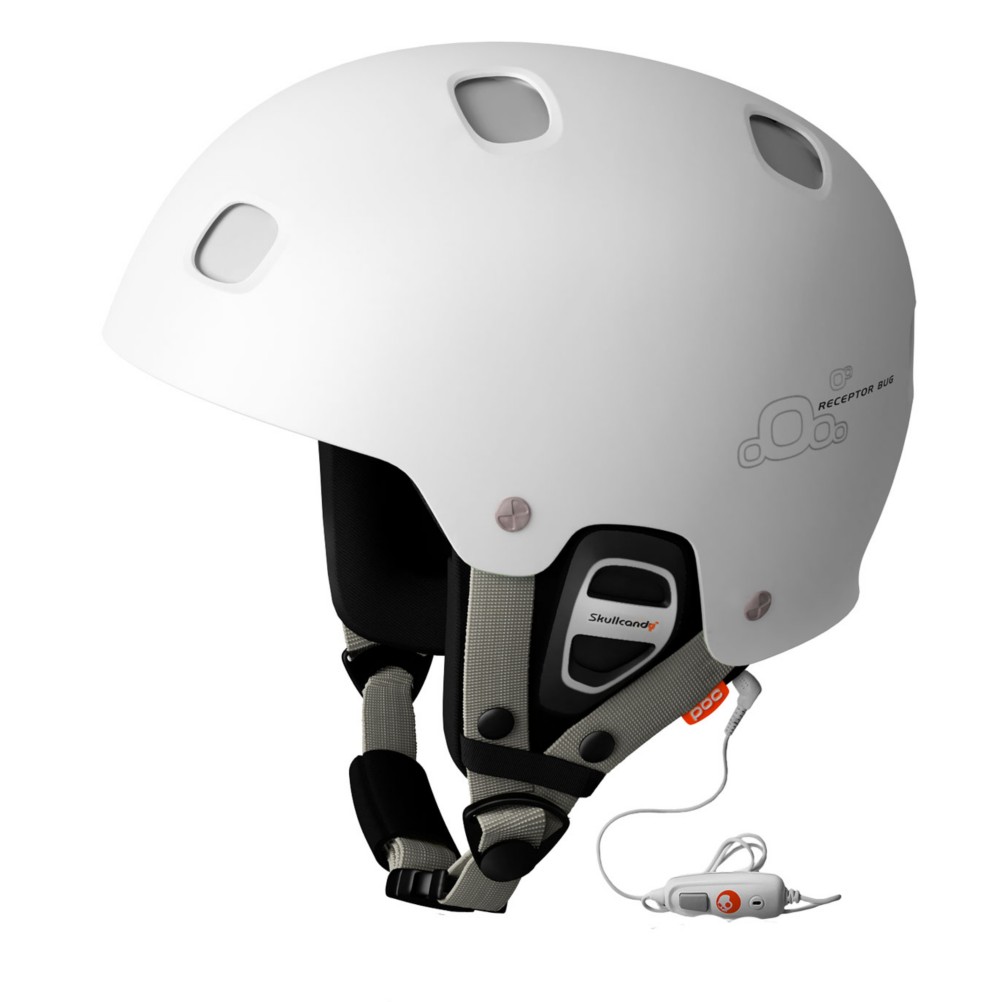 POC Receptor Bug Audio Helmet 2013, White, swatch