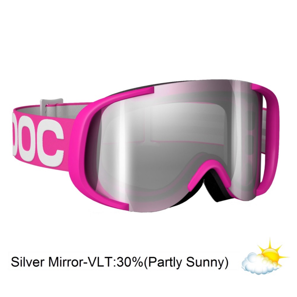POC Cornea Goggles 2013, Pink Pink-Clear Silver Mirror, swatch