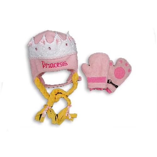 Critterlicious Princess Lulu Hat and Mitten Set Toddlers 2011