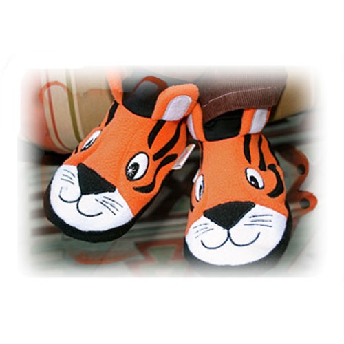 Critterlicious Zep The Tiger Slippers Toddler 2011
