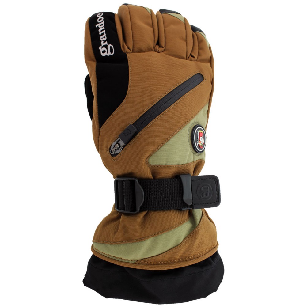 Grandoe Tundra Gloves, Chestnut-Sand, swatch
