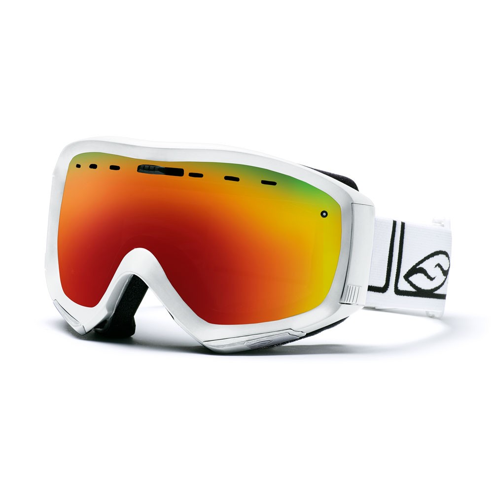 Smith Prophecy Goggles, White Foundation-Red Sol X, medium