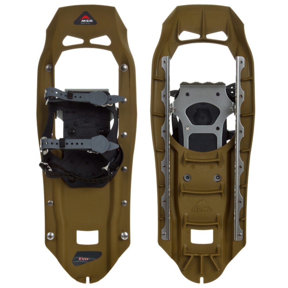 MSR Evo Adult Snowshoes, Dark Green, medium