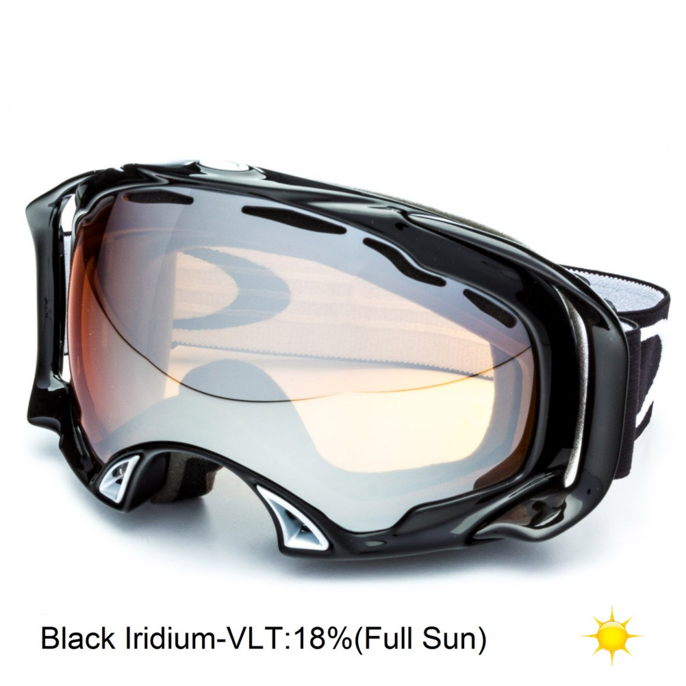 Oakley Splice Goggles 2013, Jet Black-Black Iridium, swatch