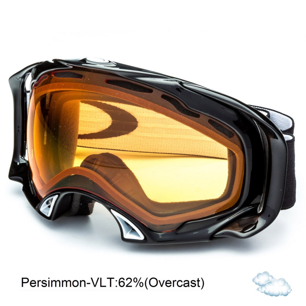 Oakley Splice Goggles 2013, Jet Black-Persimmon, swatch