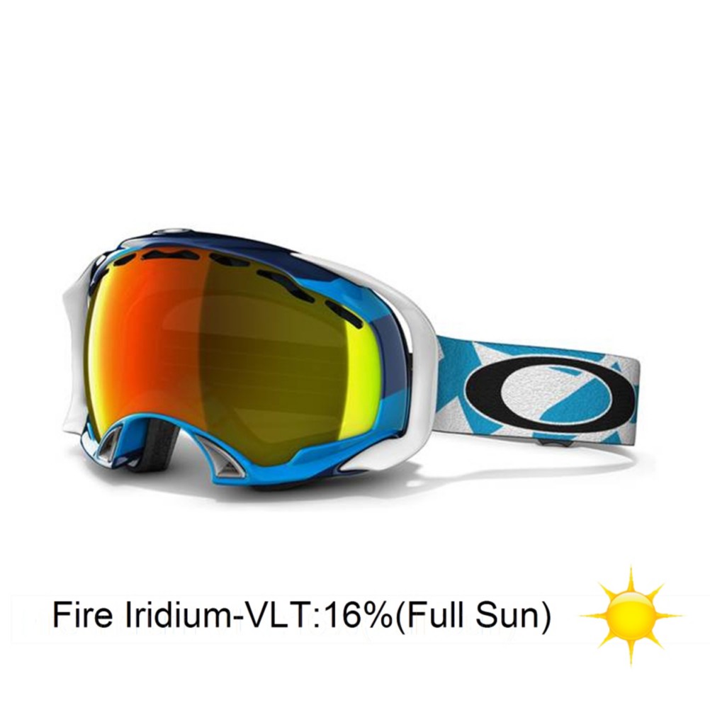 Oakley Splice Goggles 2013, Factory Slant Jewel-Fire Iridium, medium