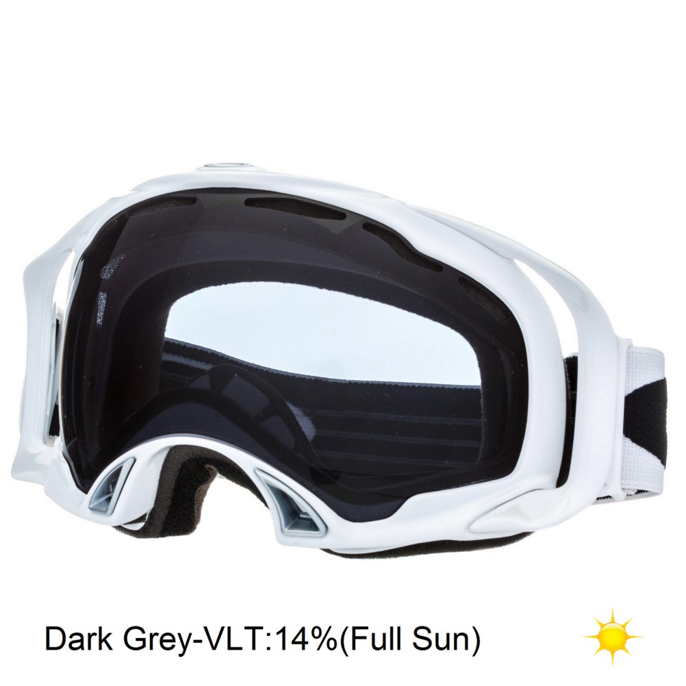 Oakley Splice Goggles 2014, Polished White-Dark Grey, swatch