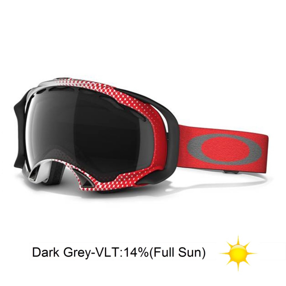 Oakley Splice Goggles 2013, Half Tone Red White-Dark Grey, swatch