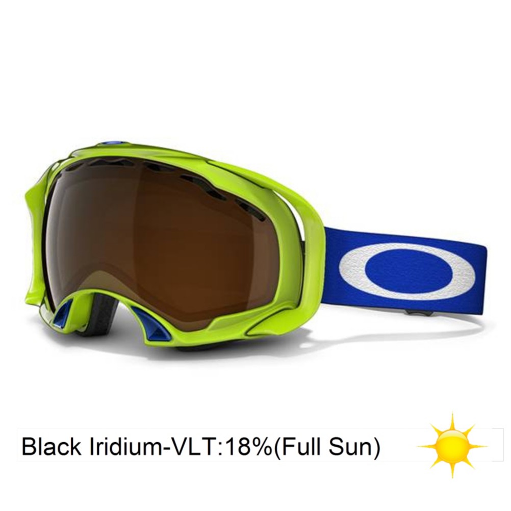 Oakley Splice Goggles 2013, Lightning Green-Black Iridium, swatch