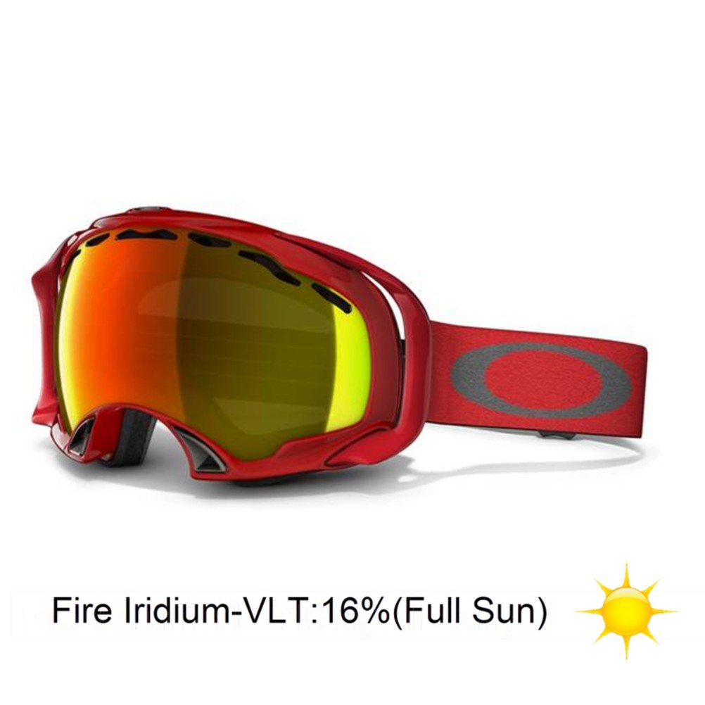 Oakley Splice Goggles 2013, Viper Red-Fire Iridium, swatch