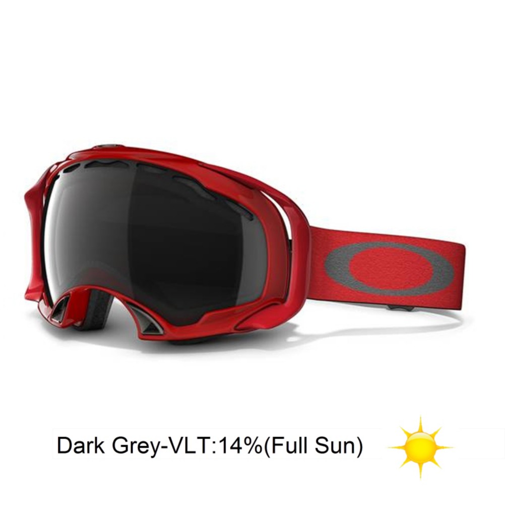 Oakley Splice Goggles 2013, Viper Red-Dark Grey, swatch