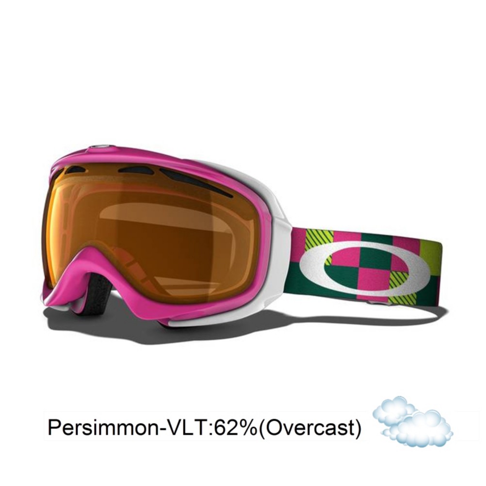 Oakley Elevate Womens Goggles 2013, Pink Digi Camo-Persimmon, swatch
