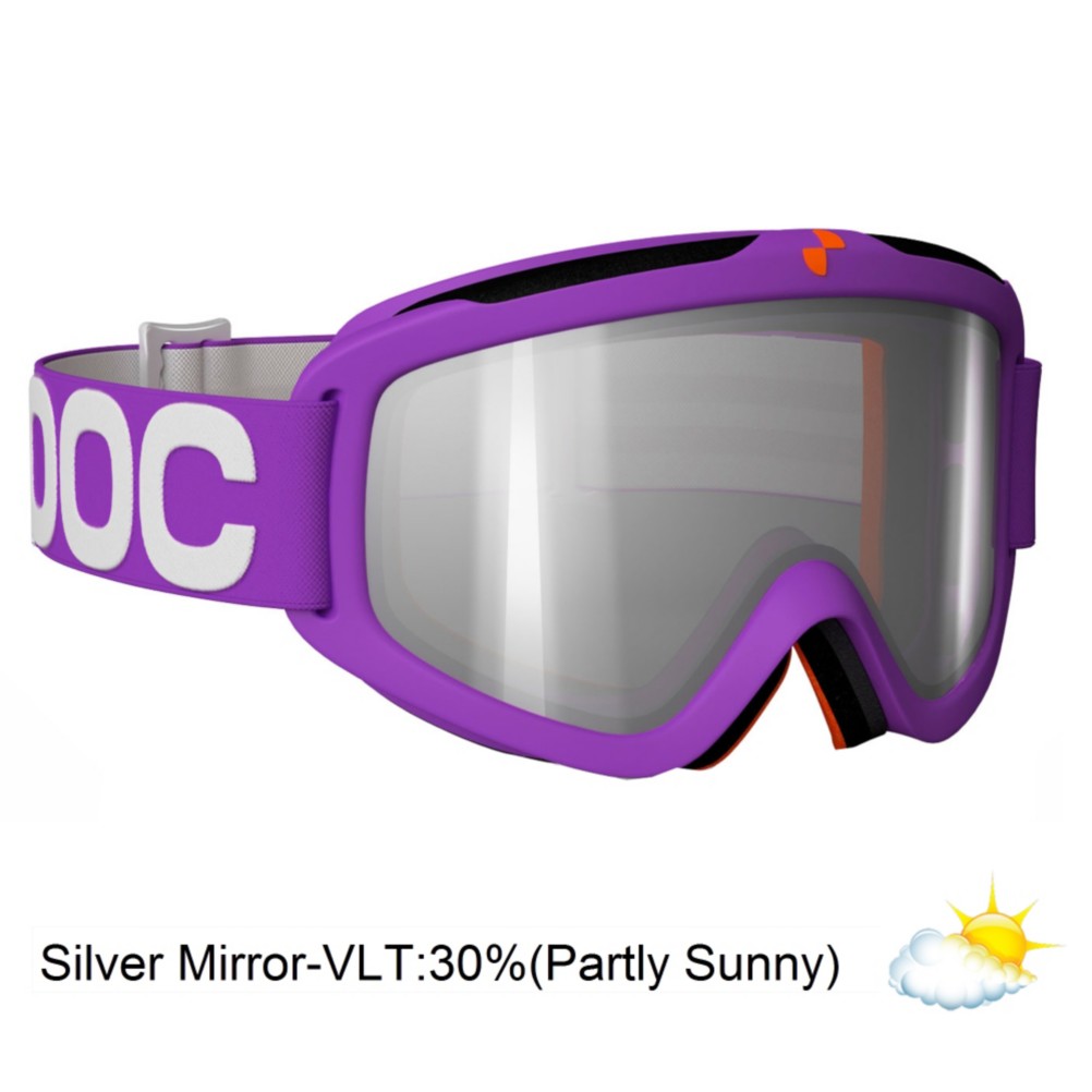 POC Iris X Small Goggles 2013, Purple-Clear Silver Mirror, swatch