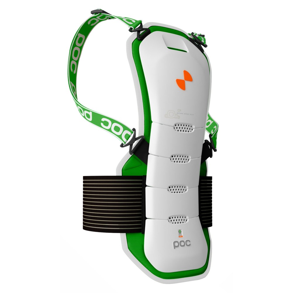 POC Ergo Bug Spine Protector - Adult 2013, White-Green, medium
