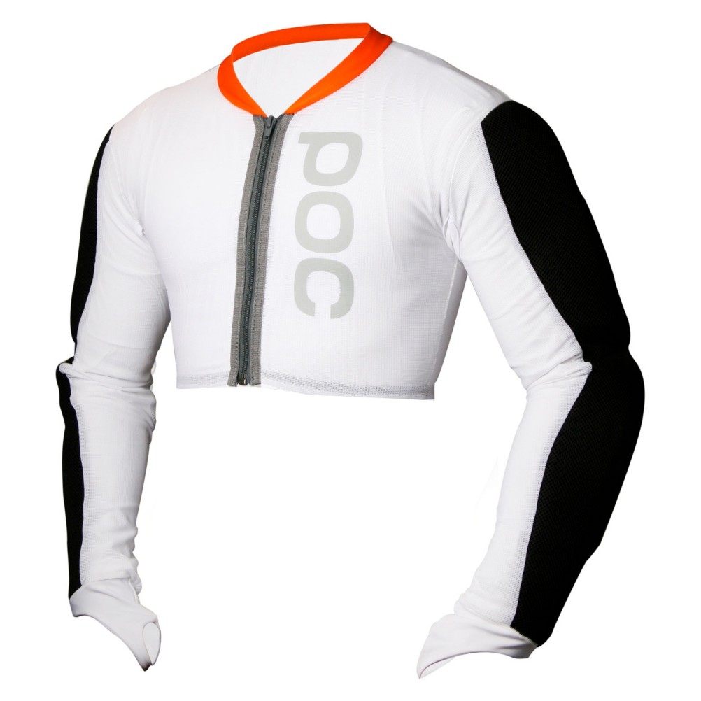 POC Full Arm Jacket - Adult 2013, White-Black, medium