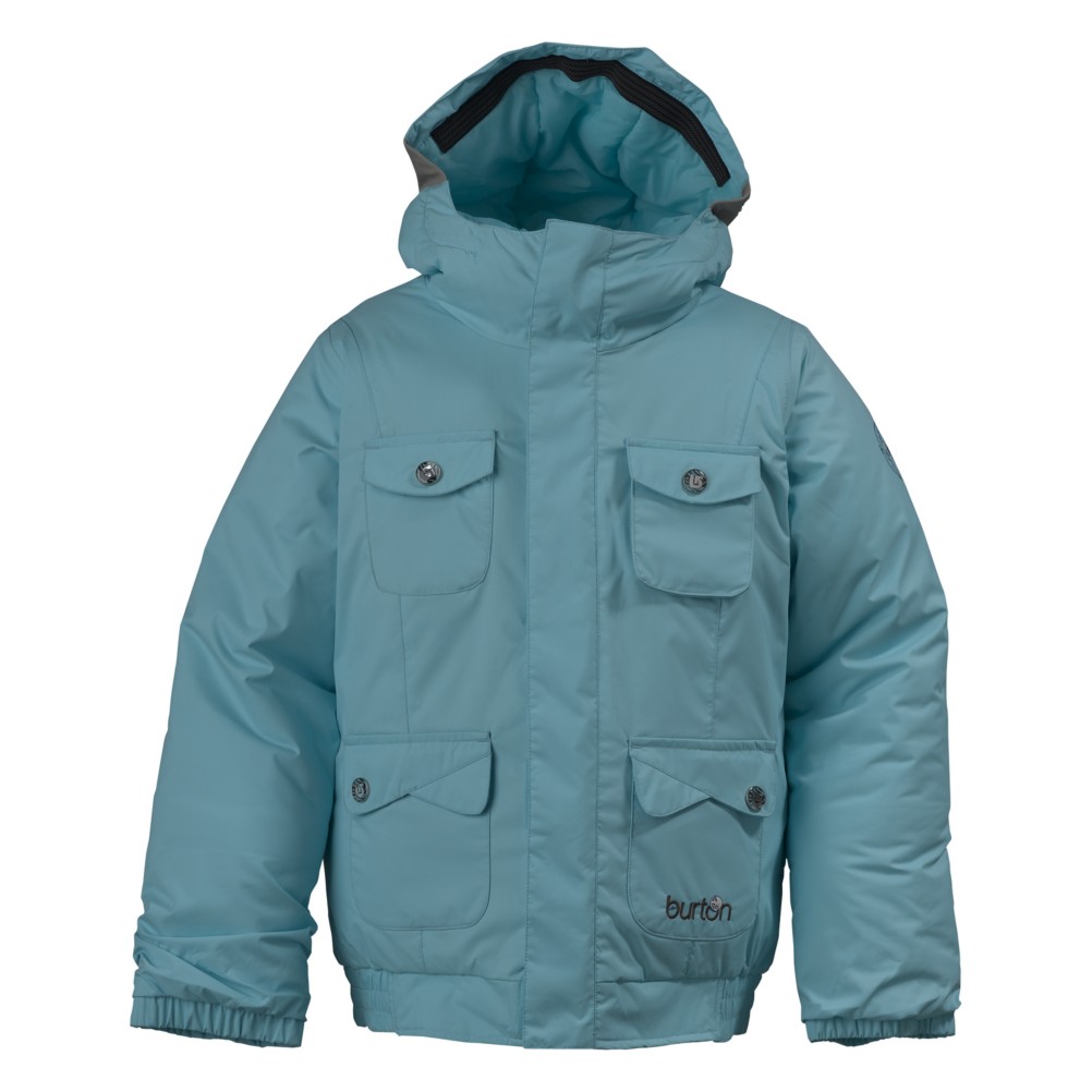 Burton Twist Bomber Girls Snowboard Jacket, Robins Egg, medium