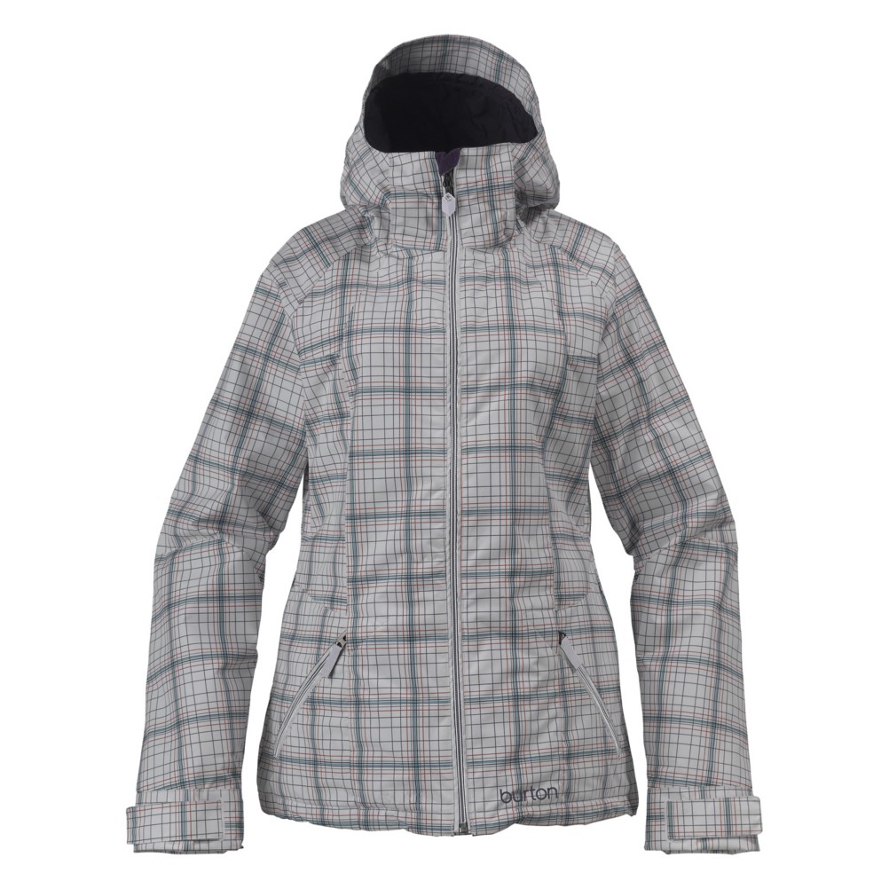 Bright White Line Plaid