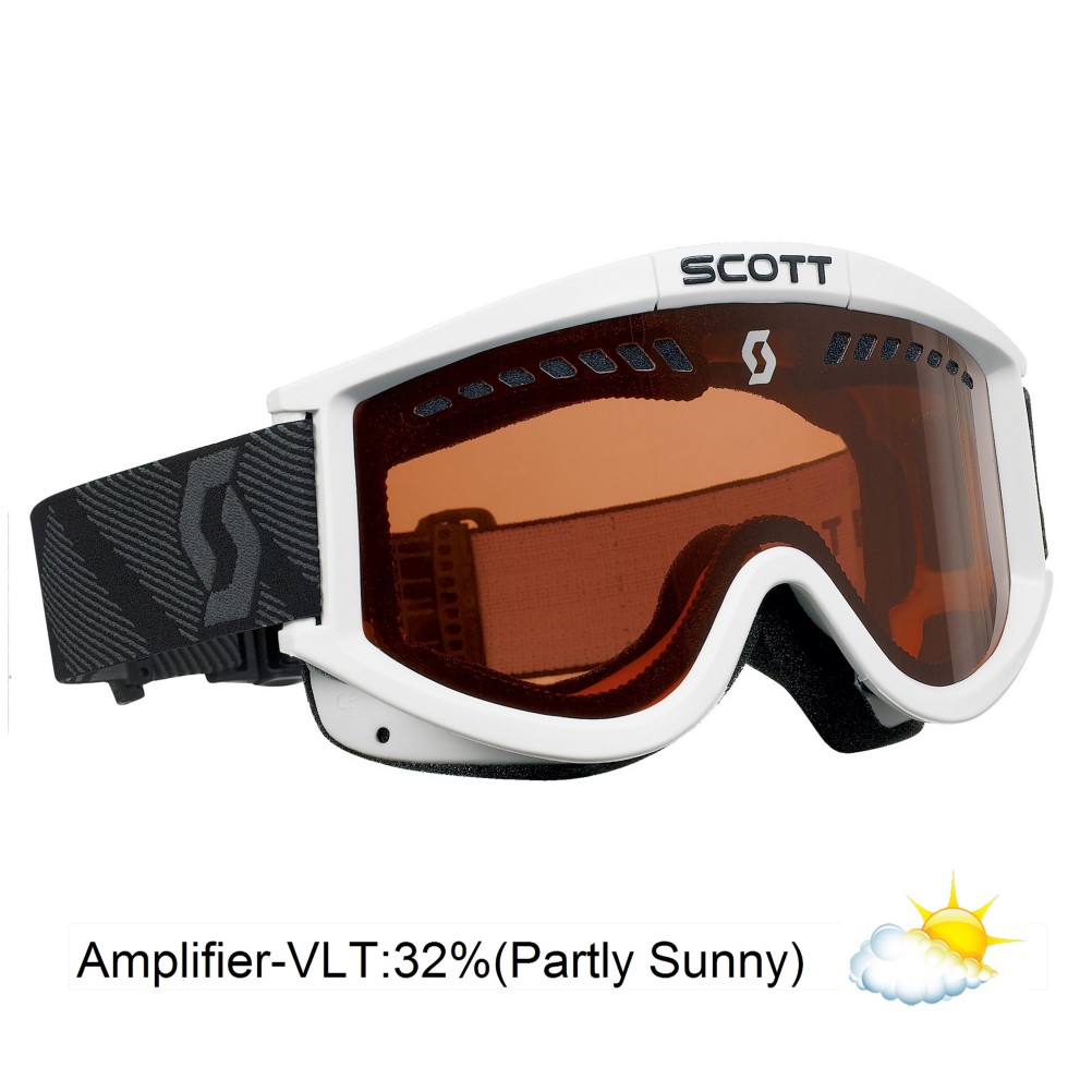 Scott Heli OTG Goggles 2013, White-Amplifier, swatch