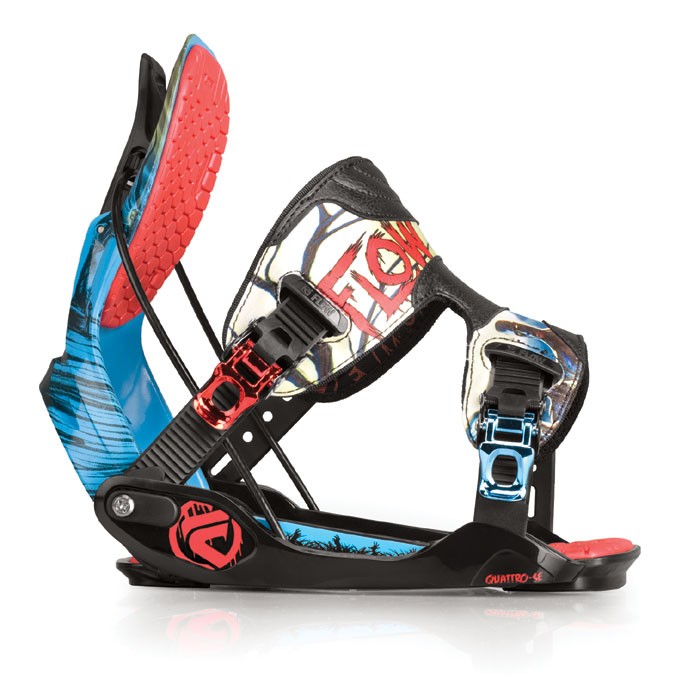 Flow Quattro SE Snowboard Bindings 2011