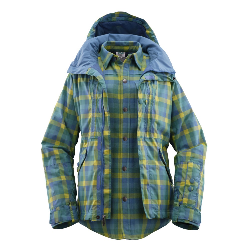 Foursquare Tevis Womens Shell Snowboard Jacket 2011