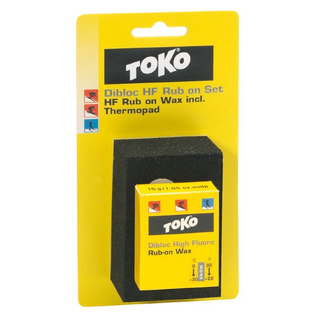 TOKO Dibloc High Fluoro Rub On Wax Set 2011