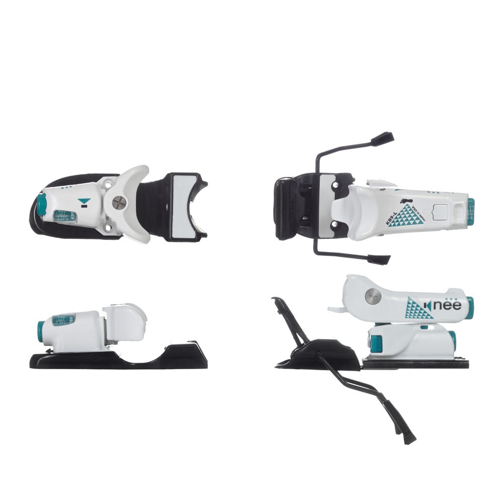 Knee Binding KB9-L Wide Brake Womens Ski Bindings