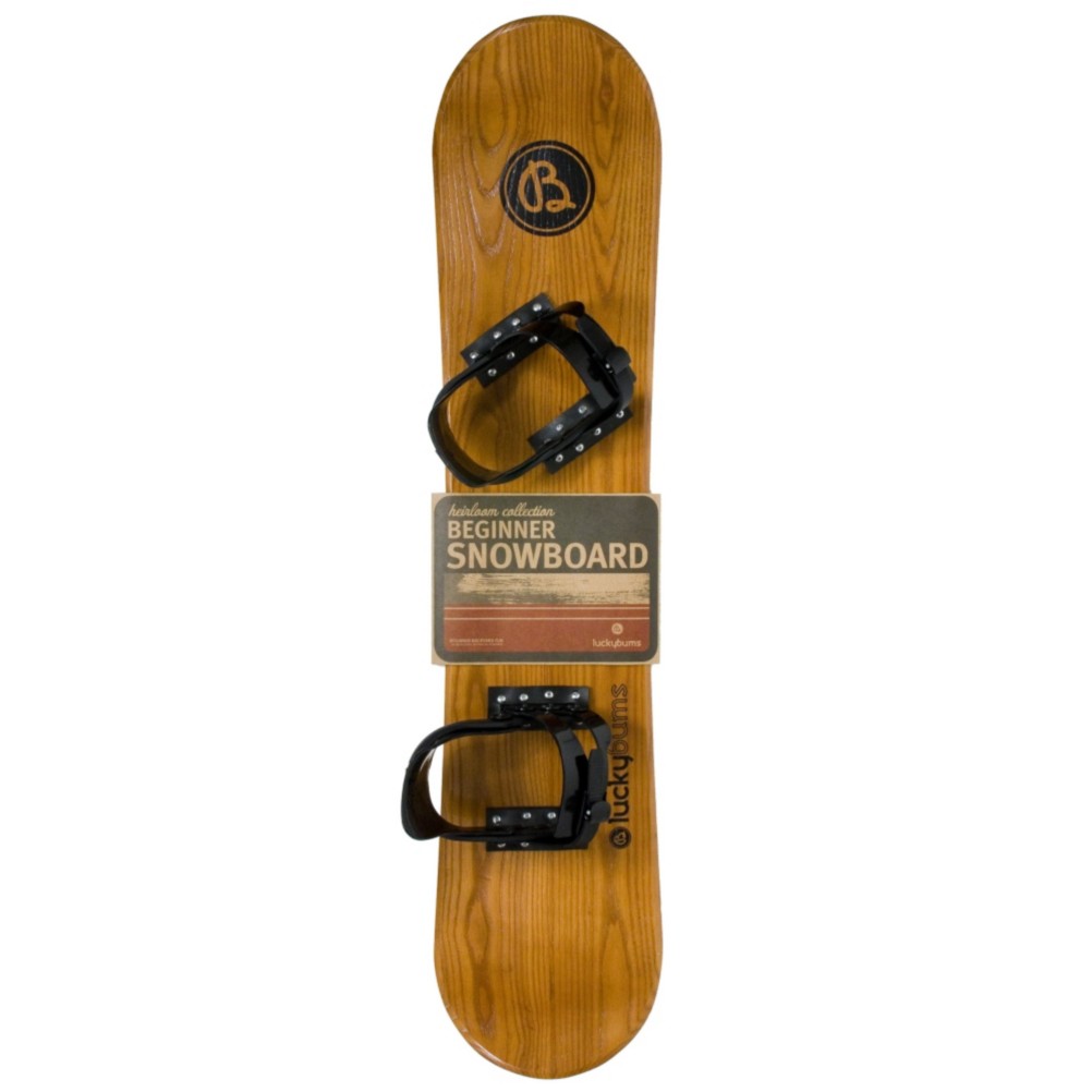 Lucky Bums Heirloom Wooden Boys Snowboard 2011