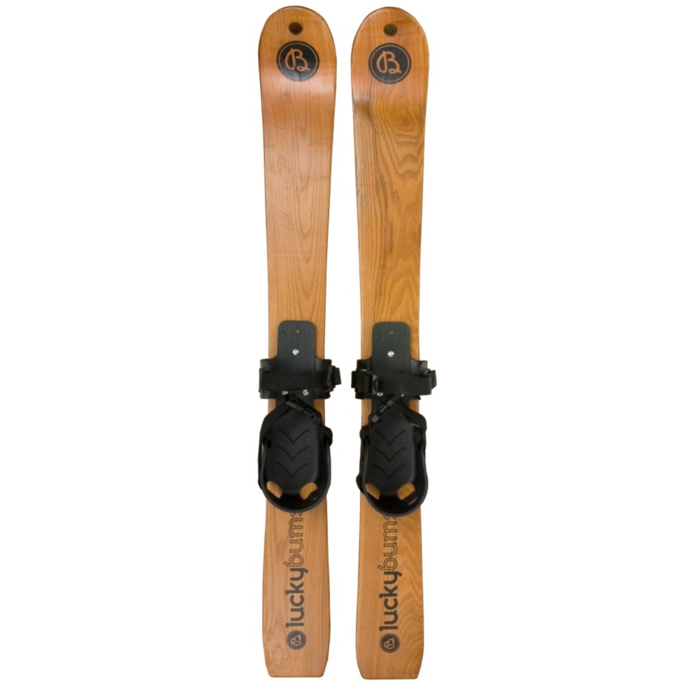 Lucky Bums Heirloom Wooden Kids Skis 2013, , medium