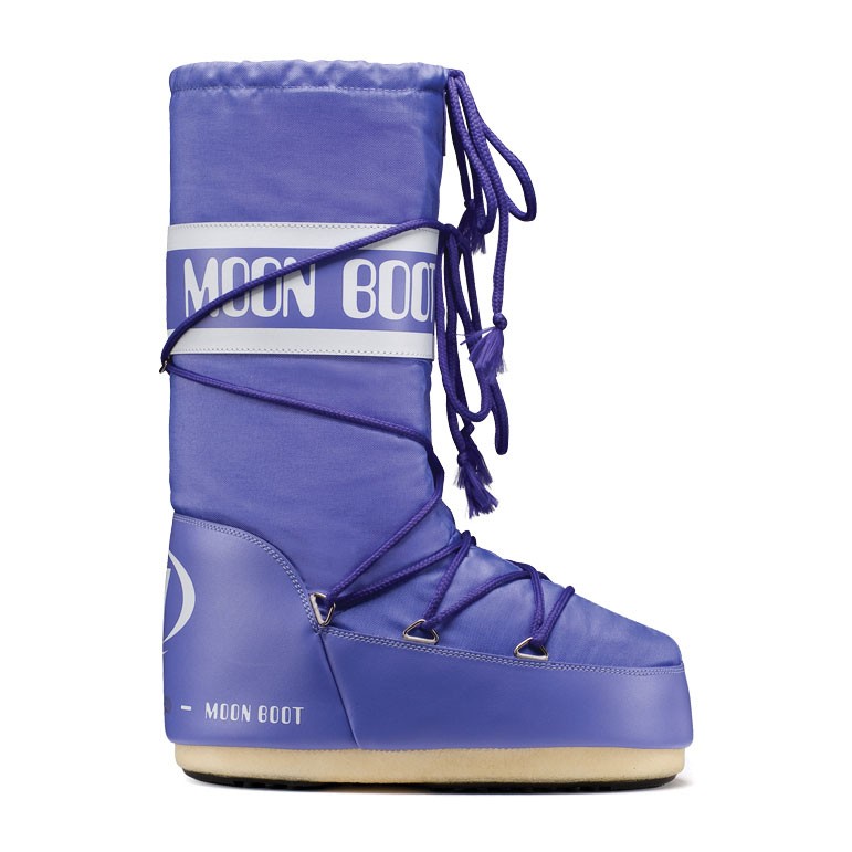 Tecnica Nylon MoonBoot Womens Boots, Periwinkle, swatch