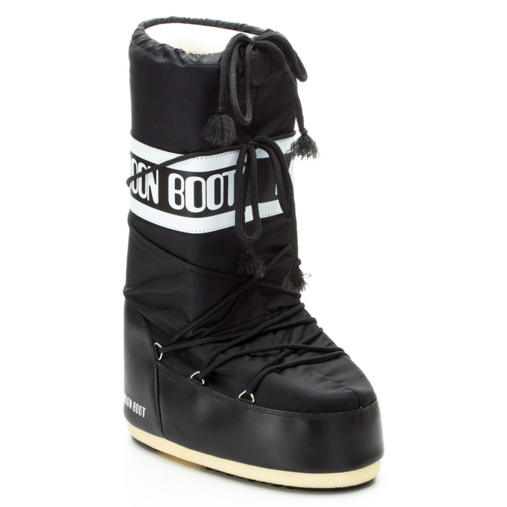 Tecnica Nylon MoonBoot Womens Boots, Black, swatch