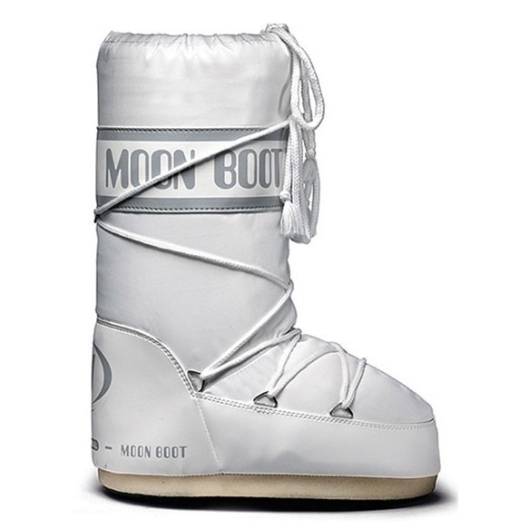 Tecnica Nylon MoonBoot Womens Boots, White, swatch