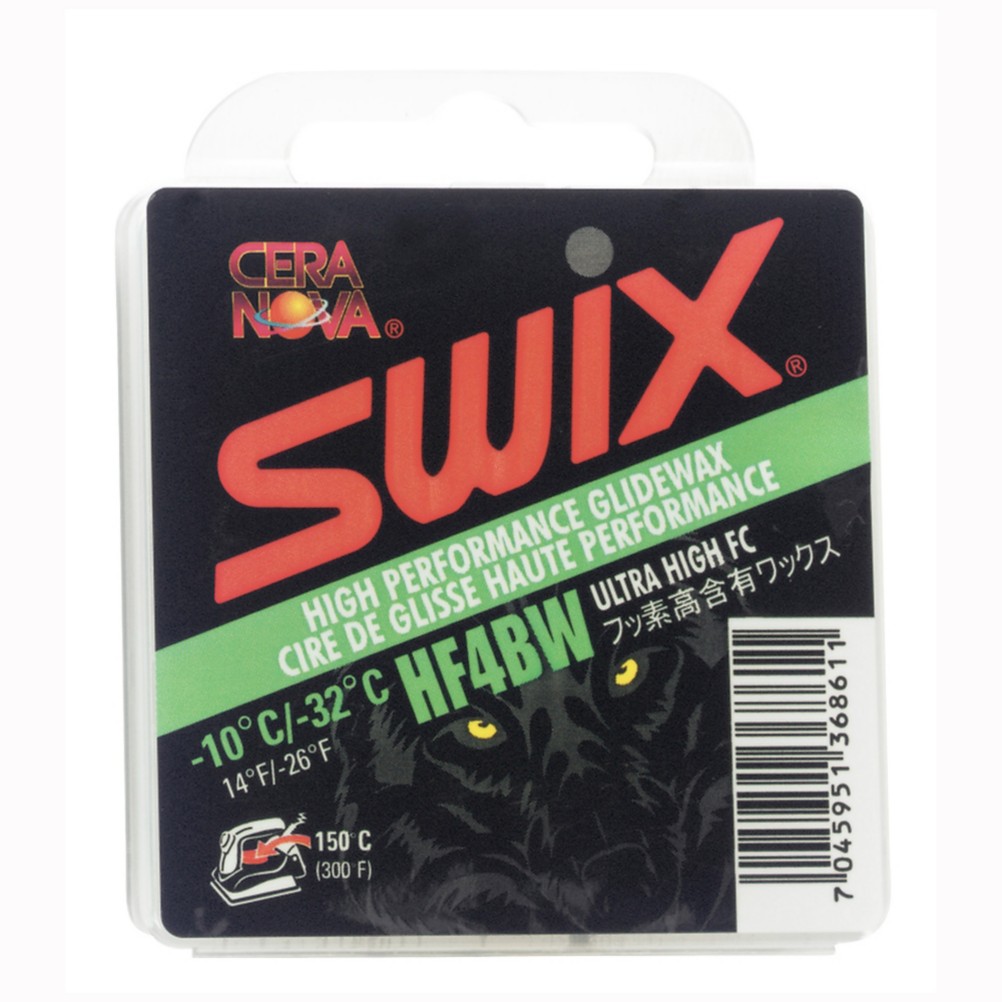 Swix HF4BW High FluoroCarbon Black Wolf Race Wax 2013, , medium