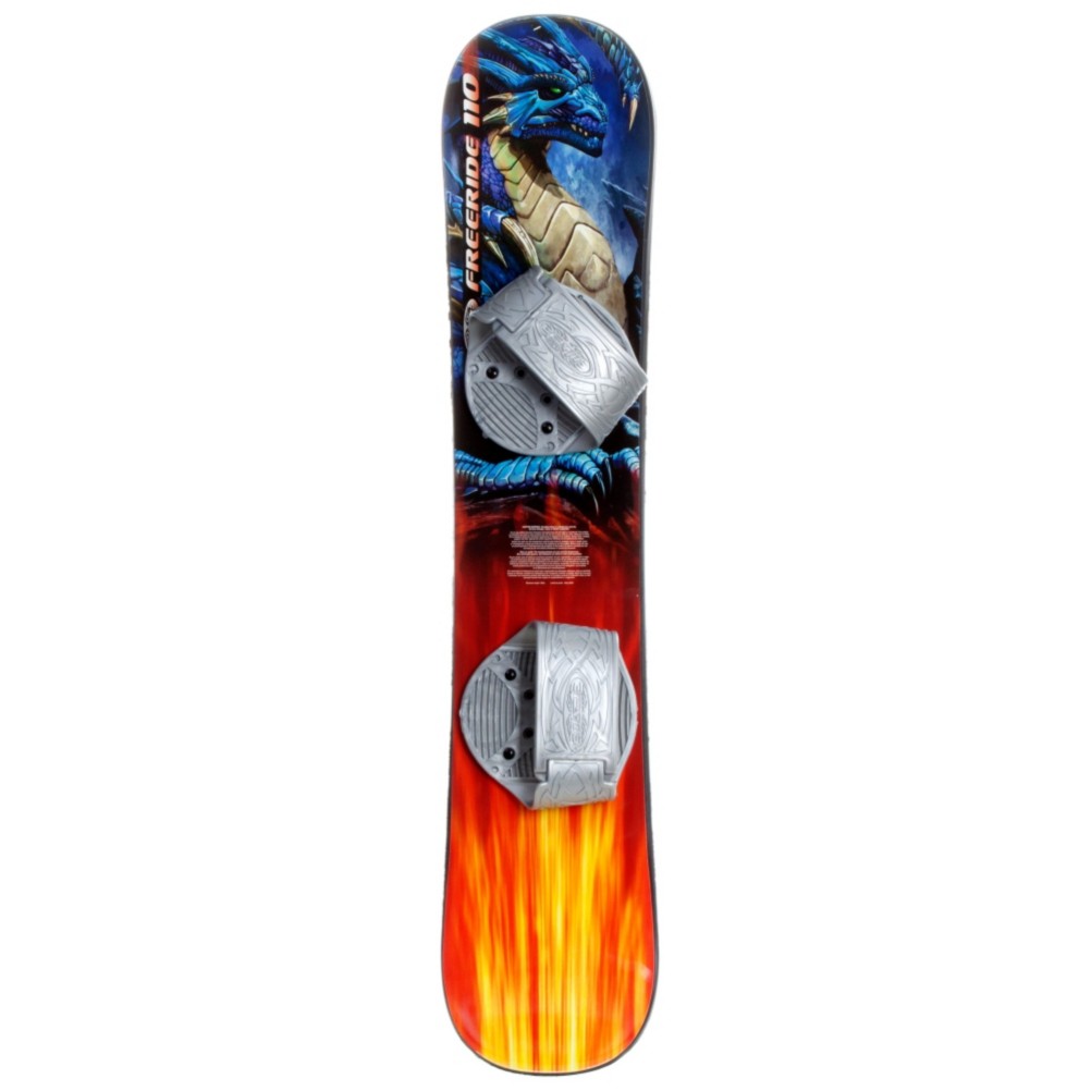 Emsco Freeride Blue Dragon Blem Plastic Snowboard, , medium