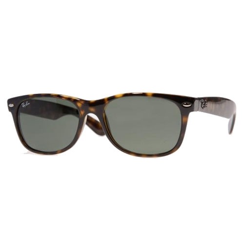 Ray-Ban New Wayfarer Sunglasses, Tortoise, medium