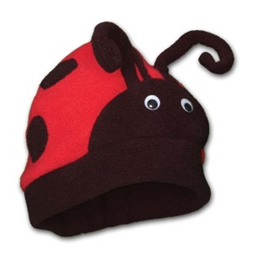 Mental Lady Bug Kids Hat, Red, medium