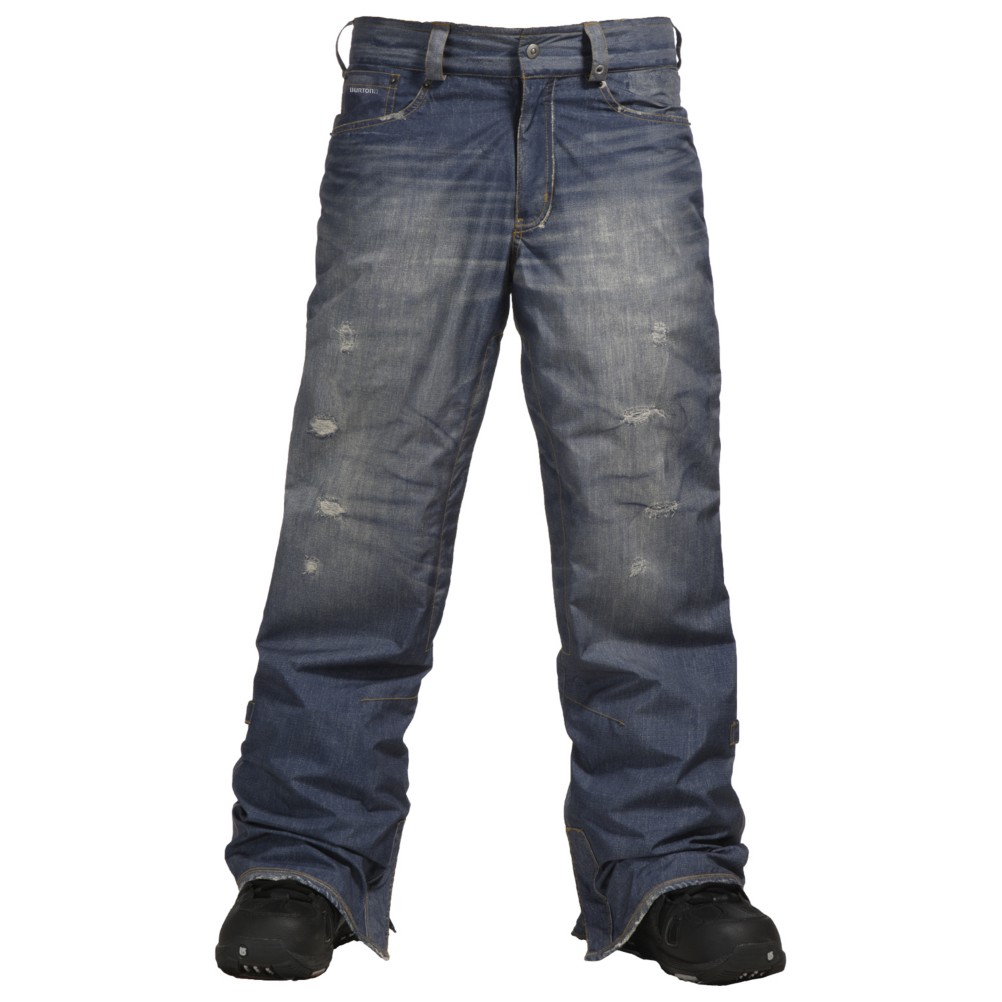 Burton Gore Denim Mens Snowboard Pants 2011