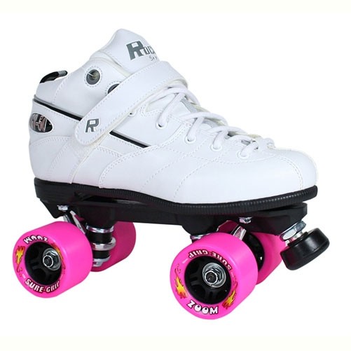 Rock GT-50 Zoom White Speed Roller Skates 2013, White, medium