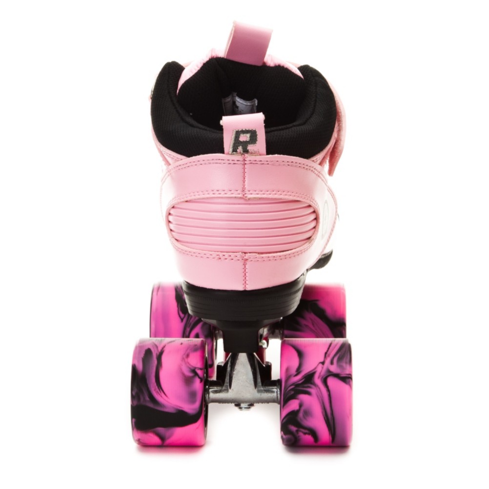 Rock Pink Flame Swirl Womens Speed Roller Skates 2011