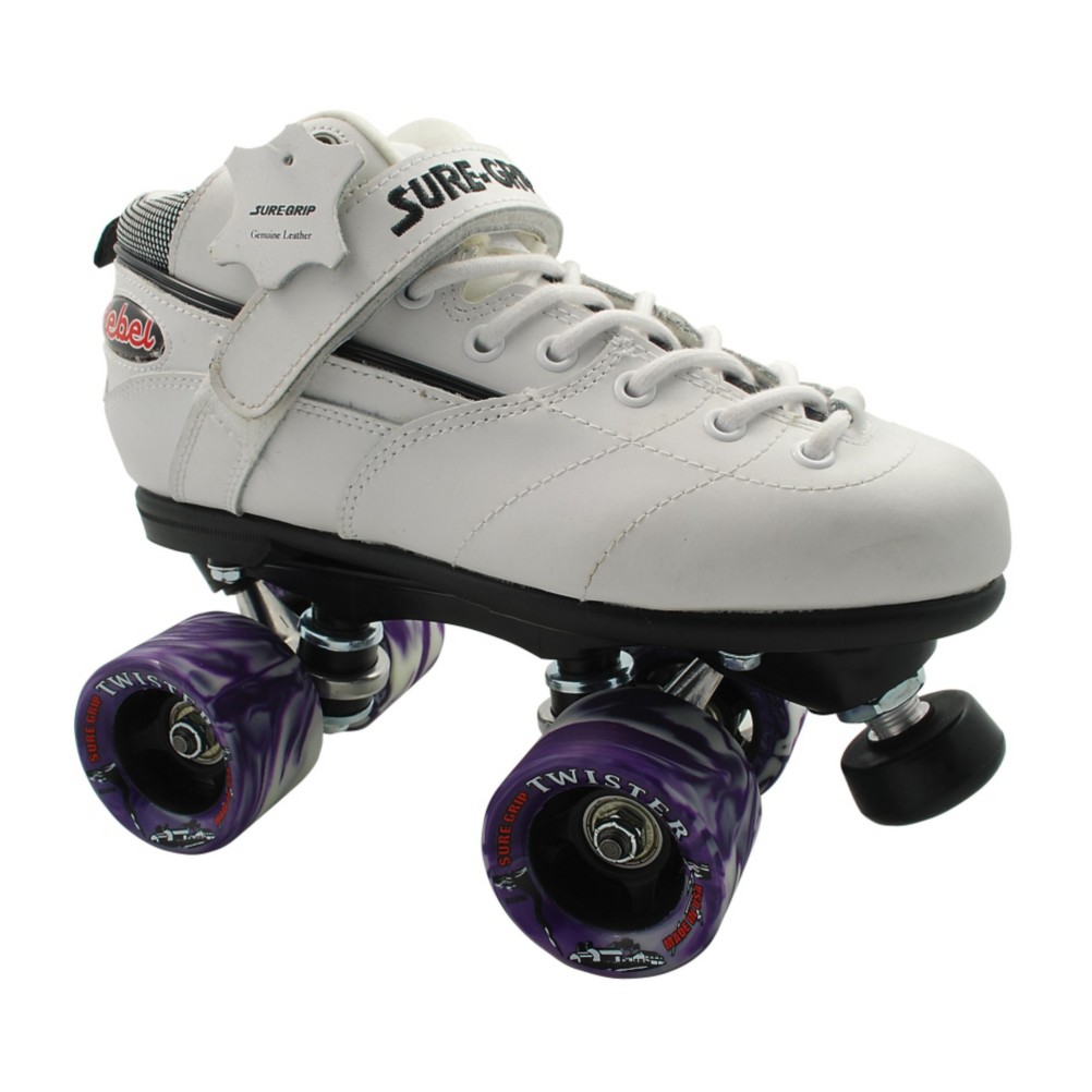 Sure Grip International Rebel Twister Speed Roller Skates 2013, White, swatch