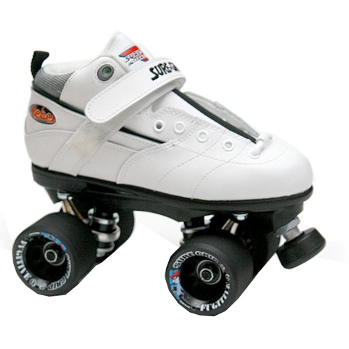Sure Grip International Rebel Fugitive Speed Roller Skates 2013, White, swatch