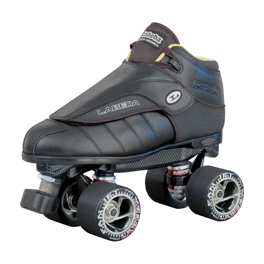 Labeda G-80 Black Speed Roller Skates, Black, medium