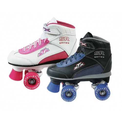 Pacer ZTX Girls Speed Roller Skates 2013, White-Pink, medium